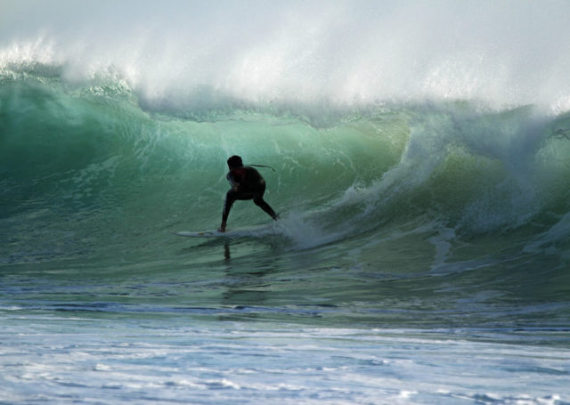 Surfing in East Africa